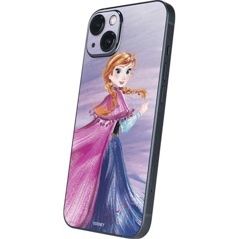 Disney Frozen Anna Sketch Art iPhone 14 Plus Skin